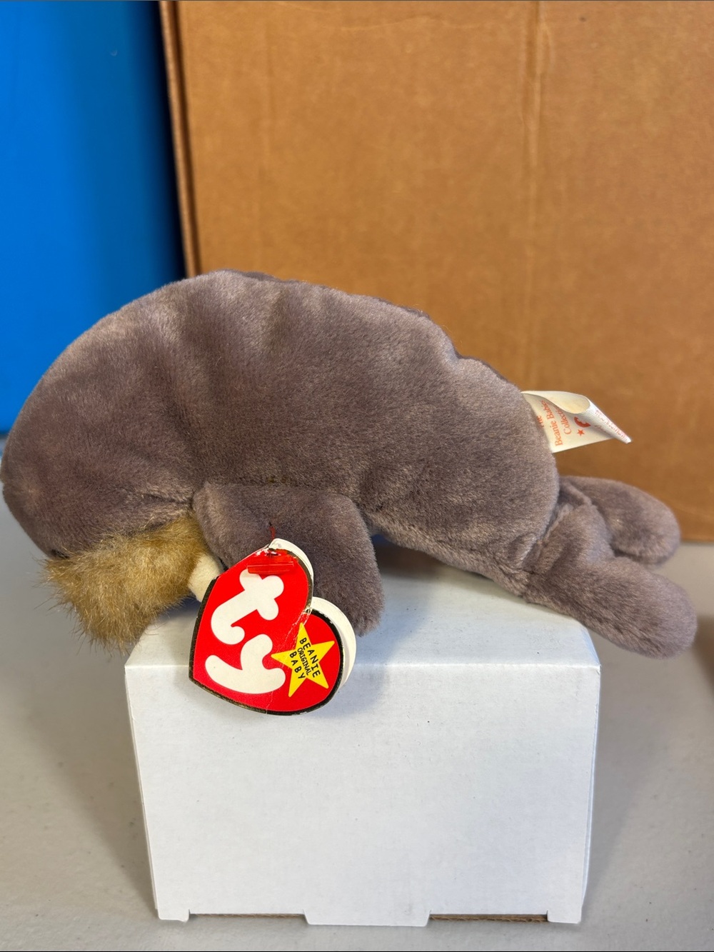 NWT- Vintage 1996 Ty Beanie Baby Original JOLLY the Walrus MWMT